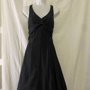Formal Black Fancy Hoco Ribbon Dress